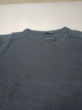 Wings + Horns Men's Crew Neck T-Shirt in Black Size XL